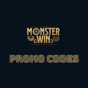 MonsterWin logo with the text “promo codes” below